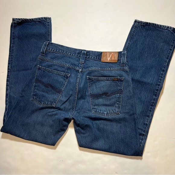NUDIE Average Joe NJ1695 Organic Denim 32W 32L - Picture 5 of 13